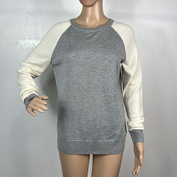 Vineyard Vines Wool Blend Colorblock Crew Neck Pullover Sweater Size XS - Picture 1 of 9